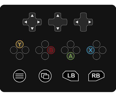 Xbox Controller Button Icons