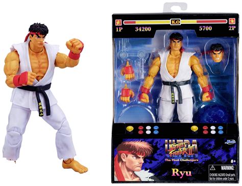 Jada Toys Street Fighter II Ryu 6" Figure | Conrad.com