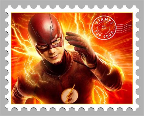 The Flash Postage Stamp by GT647 by GT647 on DeviantArt