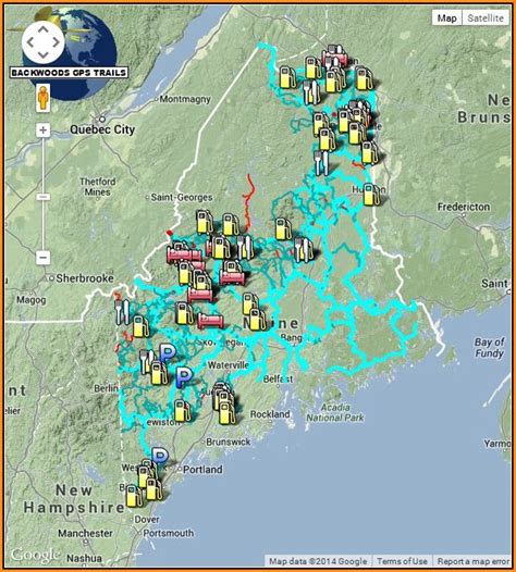 Snowmobile Trail Maps Gps - map : Resume Examples #4x2vXbqY5l