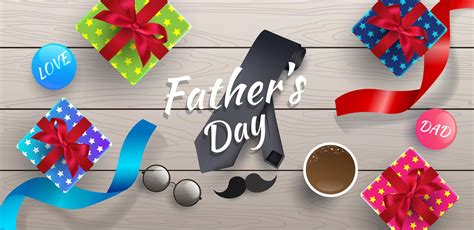 Happy Father's Day Banner or Background 695334 Vector Art at Vecteezy