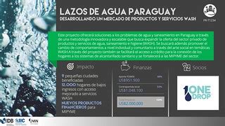 Lazos de Agua Paraguay | One drop, fundación FEMSA, BID Agua… | Flickr