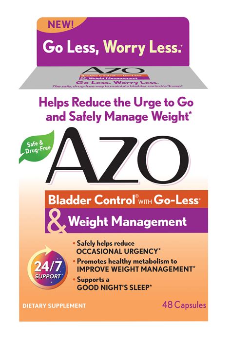 AZO Bladder Control® Supplement For Weight Management*