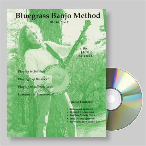 Replacement CD – Bluegrass Banjo Method II – Hatfield Music Banjo Supplies