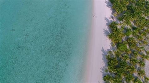 Beautiful Sunrise Maldives Drone Video Tropical Stock Footage Video (100% Royalty-free ...