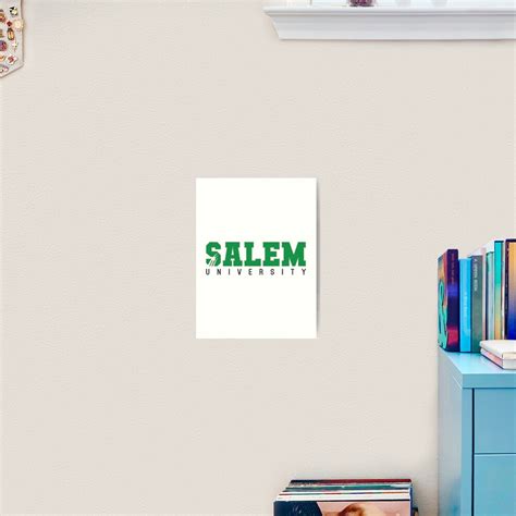 "salem university athletics logo" Art Print by Martinteran | Redbubble