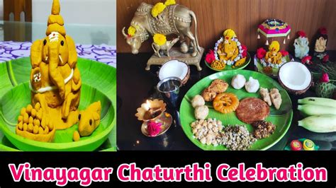 Vinayagar Chaturthi Celebration in Tamil | How to Celebrate Vinayagar Chaturthi at Home | Pooja ...