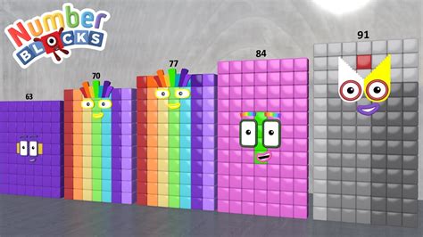 Looking for Numberblocks Rainbow Sevens Club Counting 7 to 154 ...