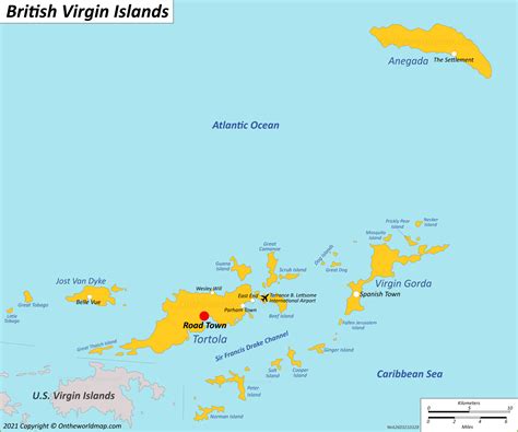 British Virgin Islands Map | Detailed Maps of British Virgin Islands (BVI)