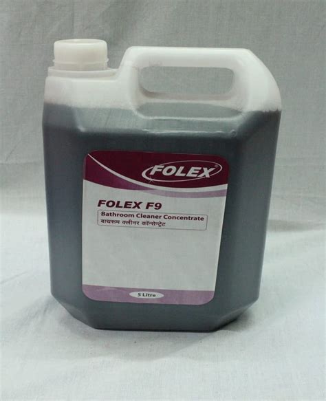 Folex F9 Bathroom Cleaner Concentrate, Packaging Size: 5 Liter, Rs 450 ...