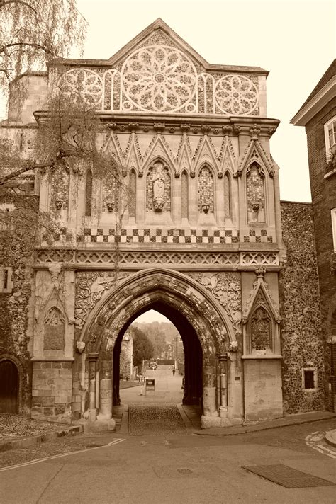 Norwich Cathedral, gate