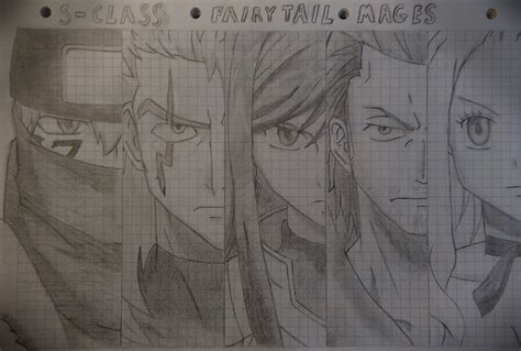 Fairy Tail S-class mages by Miszalek on DeviantArt