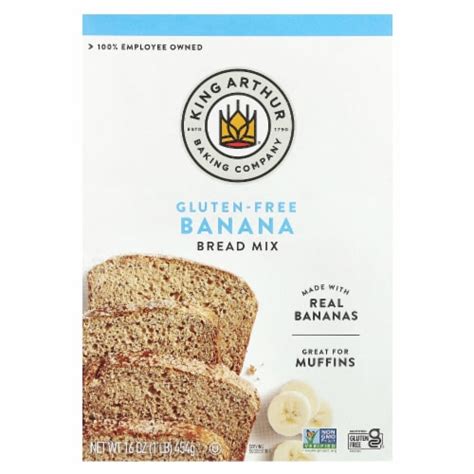 King Arthur Flour Gluten Free Banana Bread & Muffin Mix, 16 oz - Smith’s Food and Drug