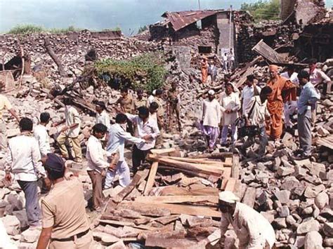 1993 Earthquake Latur, Maharashtra, India