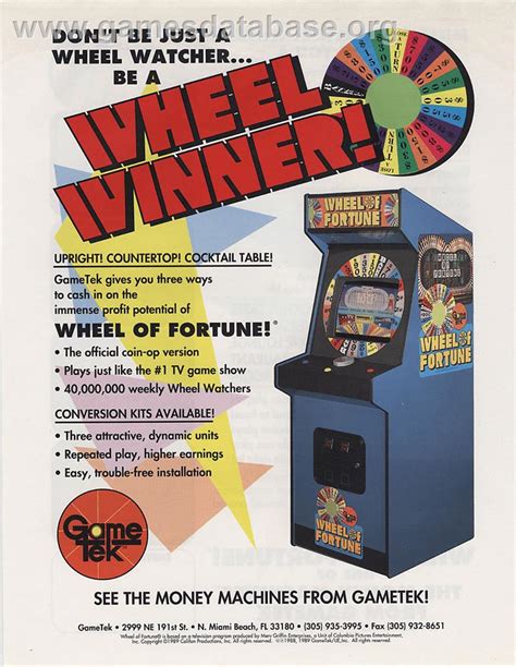 Wheel Of Fortune - Sega Nomad - Games Database