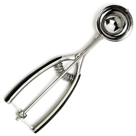 Norpro Grip-EZ Stainless Steel 8.25 Inch Ice Cream Scoop with Spring Release - Contemporary ...