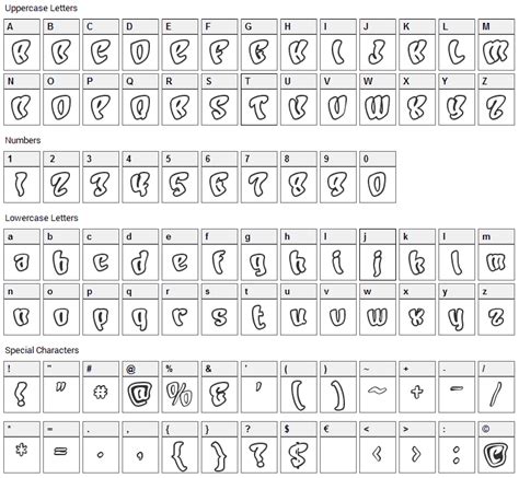 Character Font Download - Fonts4Free