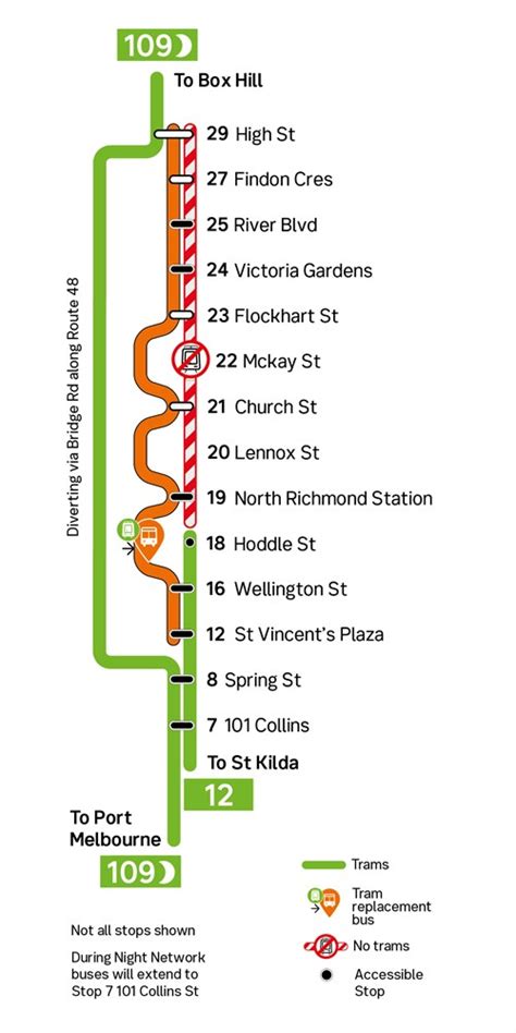 Tram 109 Stop Map - Zip Code Map