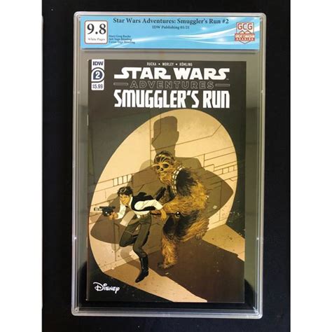 STAR WARS ADVENTURES: SMUGGLER'S RUN NO.2 GCG 9.8 (IDW PUBLISHING, 01/21)