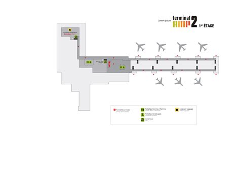 Aéroport Marseille Provence : Plans Terminaux