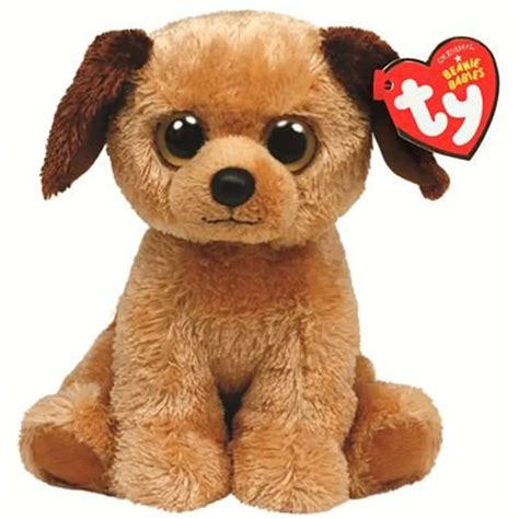 Pyoopeo Ty Beanie Babies 6" 15cm Houston the Dog Plush Regular Soft Stuffed Animal Collectible ...