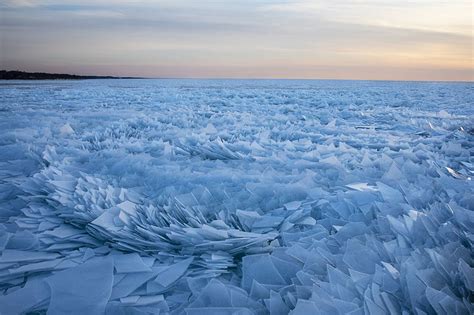 Frozen Lake Michigan Shatters Into Millions Of Pieces And Results In ...