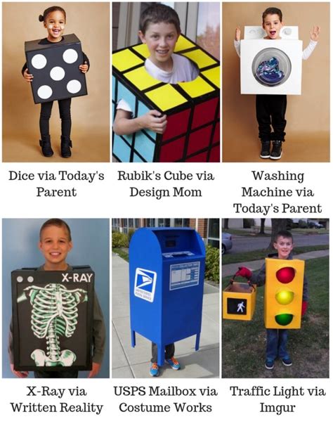 30 Cardboard Box Costumes for Halloween | Simple DIY Costumes