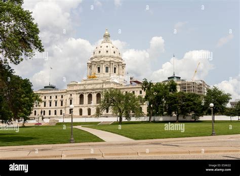 Minnesota State Capitol building, St Paul, Minnesota, USA Stock Photo ...