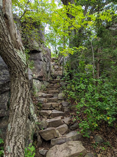 Devil's Doorway Trail at Devil's Lake State Park