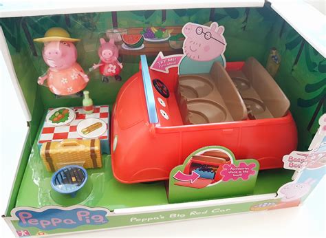 Peppa Pig's Big Red Car Toy Review - Sophie's Nursery