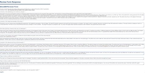 Review Examples - The Western Journal of Emergency Medicine