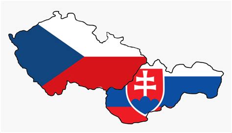 Czech Republic And Slovakia Flag , Transparent Cartoons - Czech Republic And Slovakia Flag, HD ...