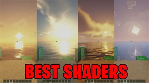 Best Minecraft Shaders | Best Shader Pack Comparison | BSL, Continuum ...