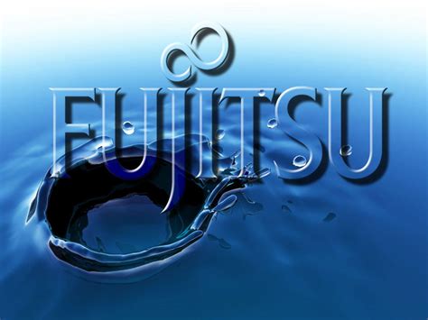 Fujitsu Logo Wallpaper