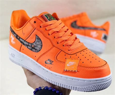 Nike Air Force 1 Low Just Do It 905345-800 Orange - Sneaker Bar Detroit