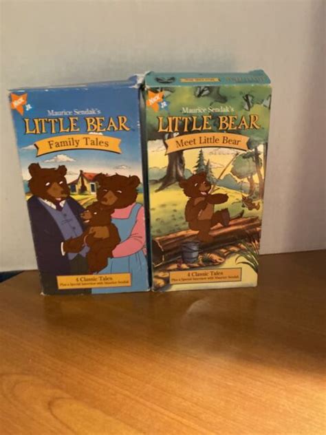 Little Bear - Family Tales (VHS, 1997) for sale online | eBay