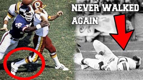 The WORST Injury in NFL History (FT. Darryl Stingley) - YouTube