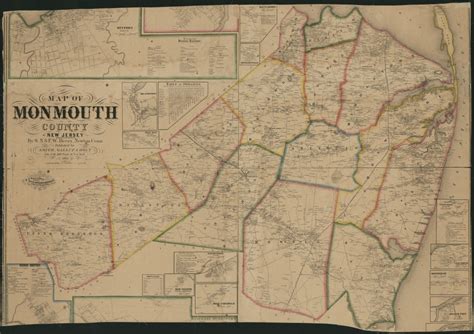 Printable Map Of Monmouth County Nj | Free Printable Maps