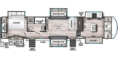 2023 Forest River Sierra Luxury 38FKOK specs and literature guide