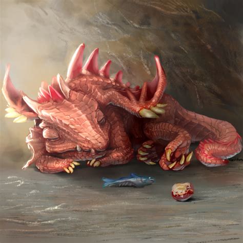 Sleeping Dragon Baby by geripon on deviantART | Baby dragon art, Dragon art, Dragon pictures