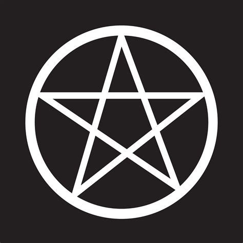 Pentagram icon symbol sign 627194 Vector Art at Vecteezy