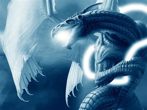 Cool Blue Dragon Wallpapers - Top Free Cool Blue Dragon Backgrounds - WallpaperAccess