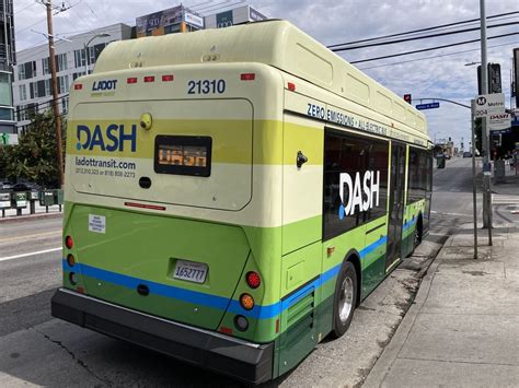 LADOT Dash (BEB) Battery Electric Bus #21310 : r/LAMetro