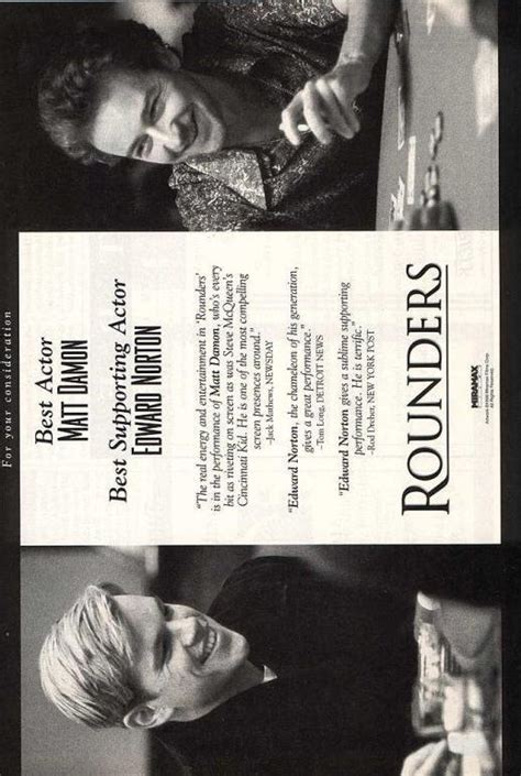 Rounders (1998) - Poster US - 518*771px