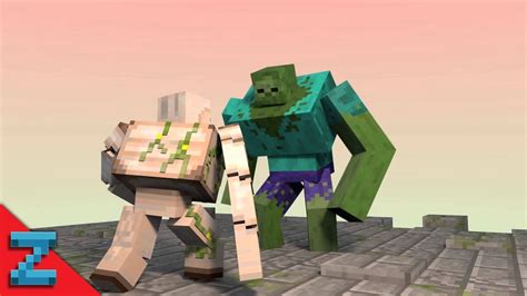 MUTANT ZOMBIE (Minecraft Animation) Test - YouTube