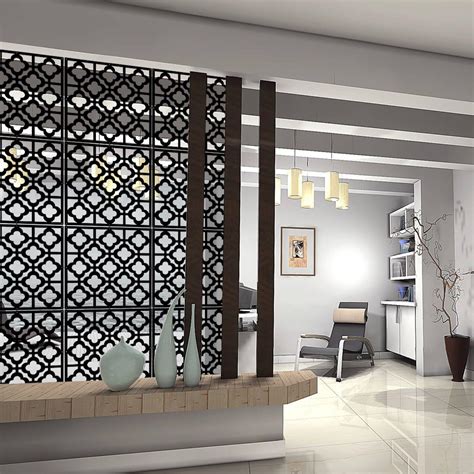 Kernorv Hanging Room Divider Decorative Screen Panels Made of PVC Room Divider Panels for Living ...