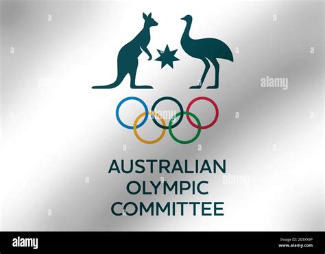 Australian Olympic Committee logo Stock Photo - Alamy