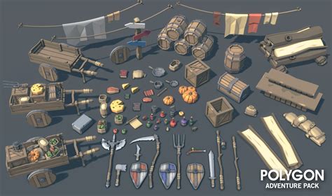 POLYGON - Adventure Pack - Synty Studios - Unity and Unreal 3D low poly assets for game development