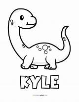 Kyle Name Coloring Pages  Coloring Home sketch template