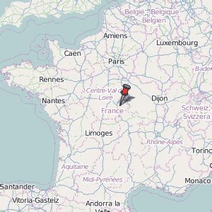 Bourges Map France Latitude & Longitude: Free Maps